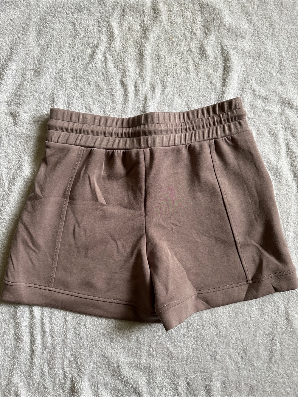 Cable & Gauge Juniors Mauve Two-Piece Zip Front Hoodie and Short Set Size S - Picture 10 of 10